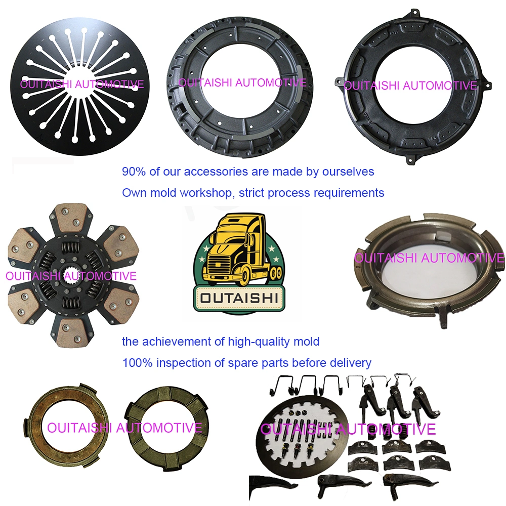 OEM Quality Made in China Truck Clutch Disc,Clutch Plate, Clutch430mm 1882166737 1882 166 735 for Mercedes Benz,Actros, Atego,Man,Volvo,Renault,Iveco,Hino,Isuzu